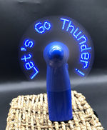 2025 'Lets go Thunder' Battery Powered Fan image 1