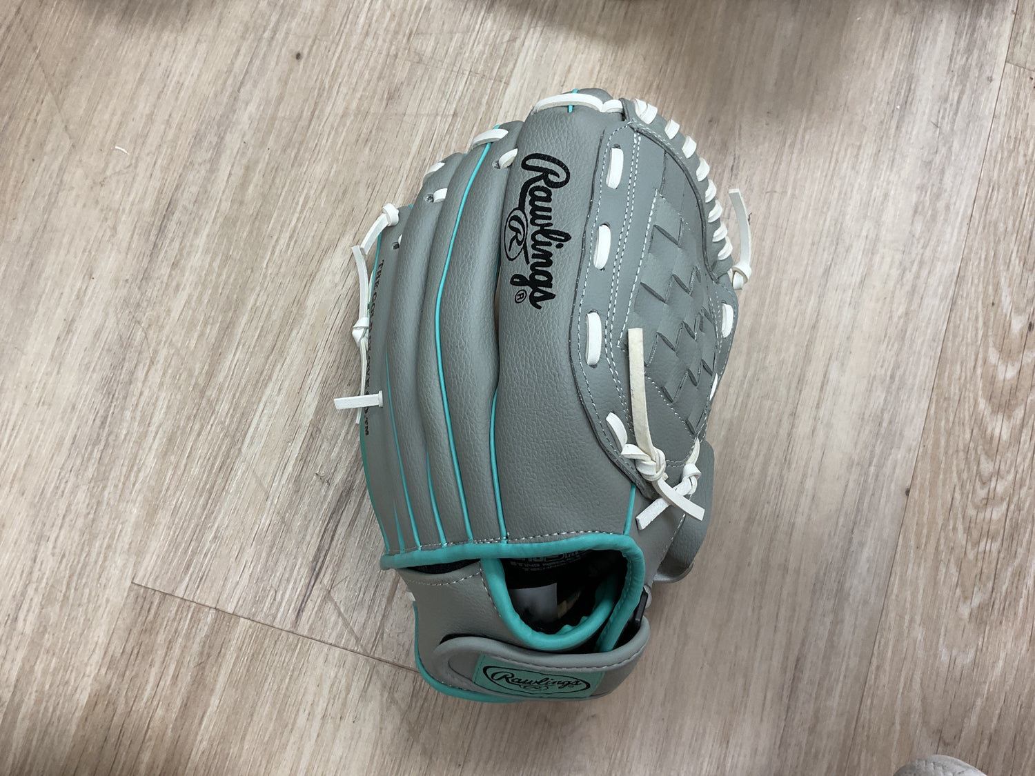 Rawlings players series, used - GREY AND TURQUOISE  image 0