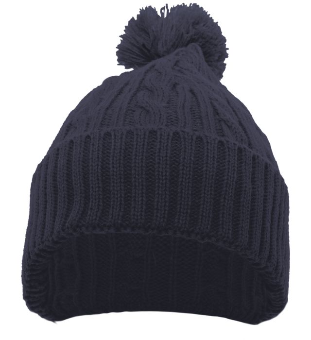 Knights Cheer Cable Knit Pom-Pom Beanie