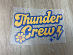 Thunder crew - t-shirt print (large) image 0