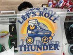 Let’s roll thunder -t-shirt print (large) image 0