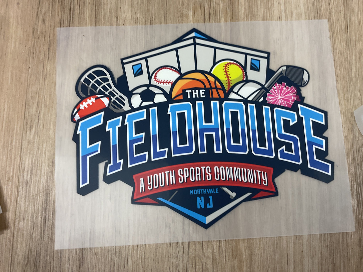 Fieldhouse logo - t-shirt print (large) image 0
