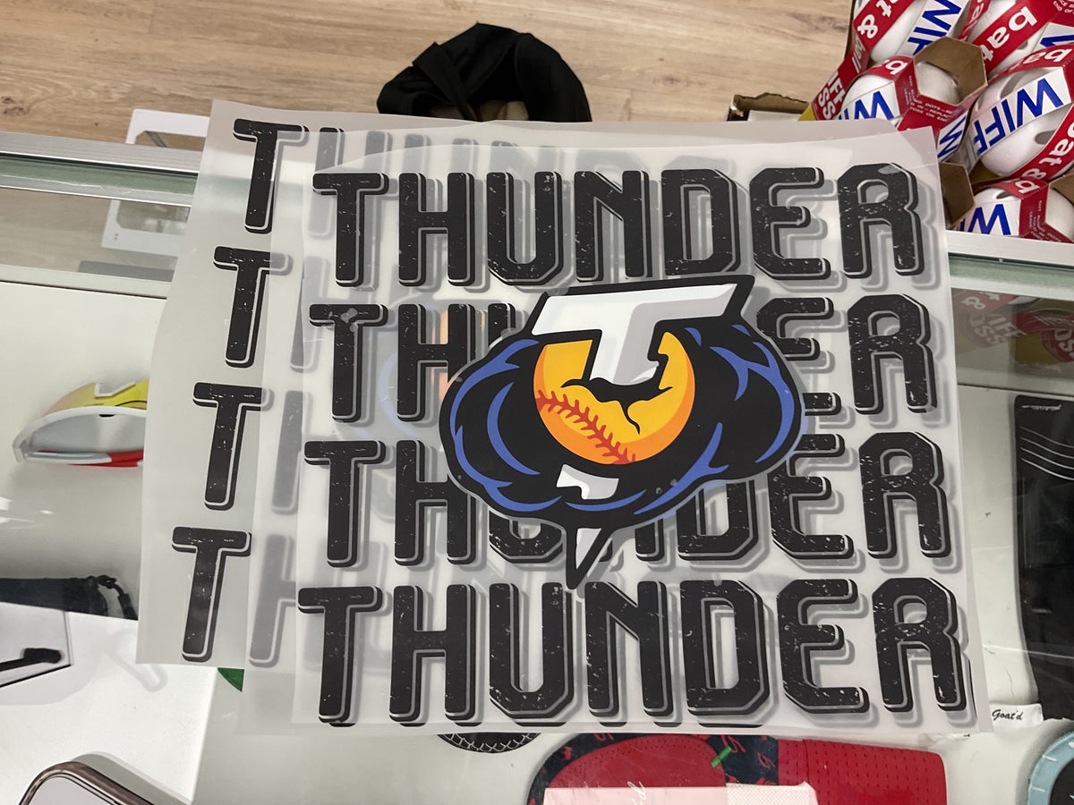 Thunder x4 - t-shirt print (large) image 0