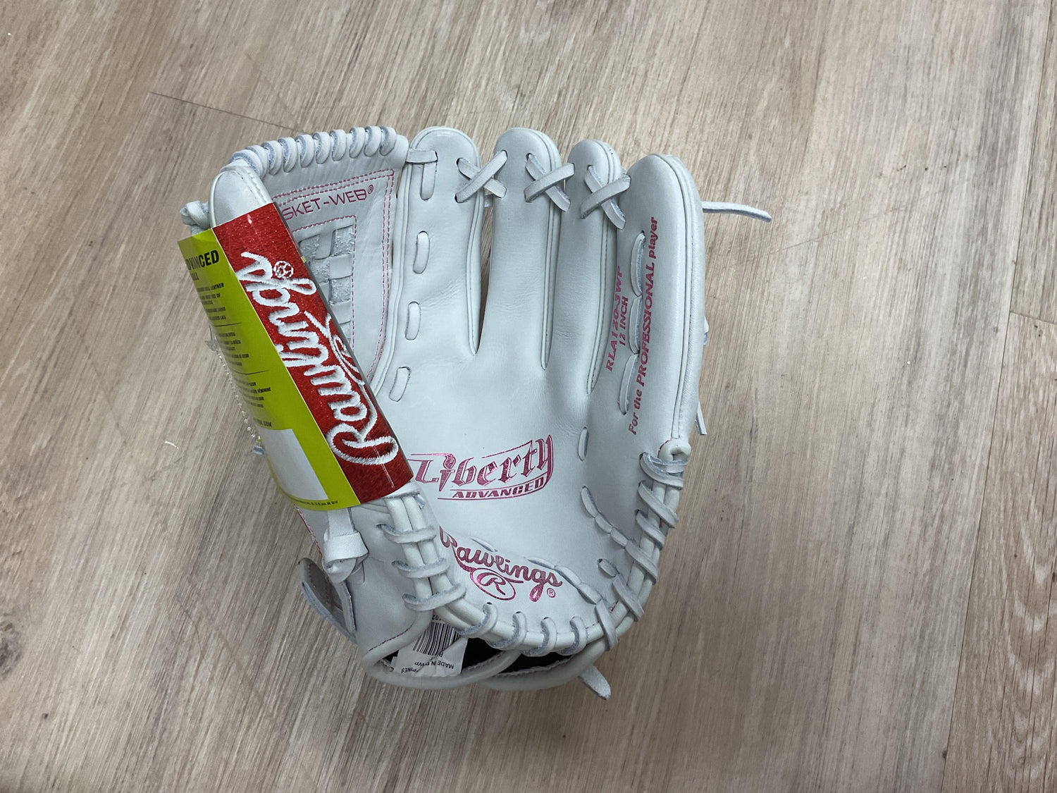 Rawlings, ERLC29 - WHITE AND PINK  image 0